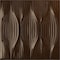 Ekena Millwork 19 5/8in. W x 19 5/8in. H Willow EnduraWall Decorative 3D Wall Panel Covers 2.67 Sq. Ft. WP20X20WWAMB - alternate 1